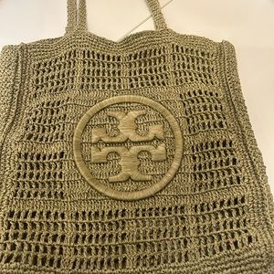 Tory Burch purse, gorgeous olive green.